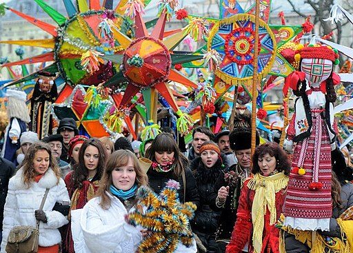 Ukrainian Christmas Caroling